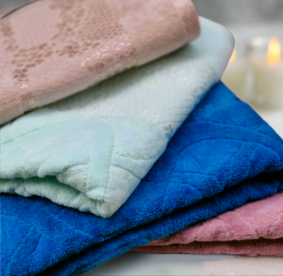 Grace Velvet Towel Set