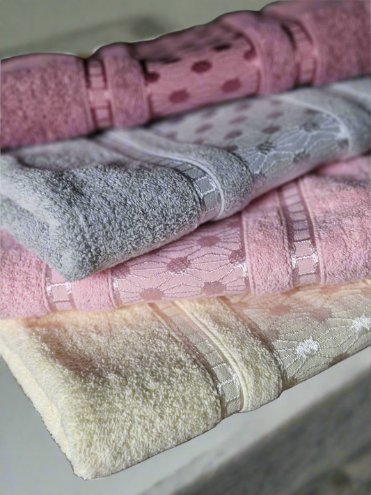 Blush towel set